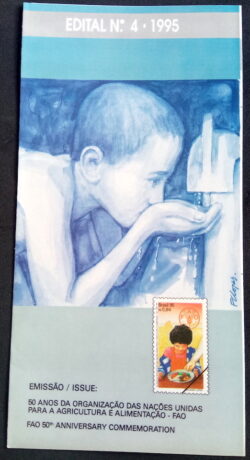 Edital 1995 04 Agricultura Alimentacao Economia FAO Sem Selo