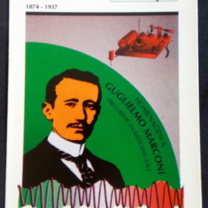 Edital 1995 06 Guglielmo Marconi Radiodifusao Ciência Comunicação Sem Selo