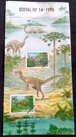 Edital 1995 14 Dinossauro História Sem Selo
