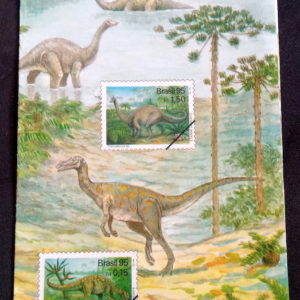 Edital 1995 14 Dinossauro História Sem Selo