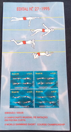 Edital 1995 27 Natação Piscina Curta Sem Selo