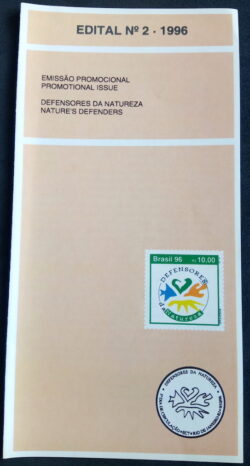 Edital 1996 02 Defensores da Natureza Sem Selo
