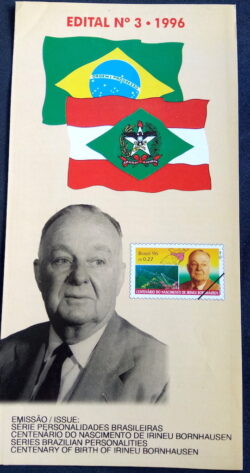 Edital 1996 03 Personalidades Irineu Bornhausen Sem Selo