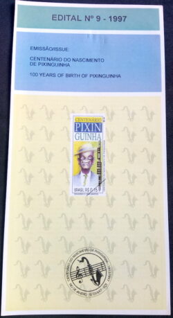 Edital 1997 09 Pixinguinha Música Sem Selo