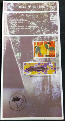 Edital 1997 13 Fauna e Flora Amazonas Peixe Sem Selo