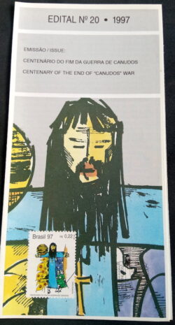 Edital 1997 20 Guerra de Canudos Sem Selo