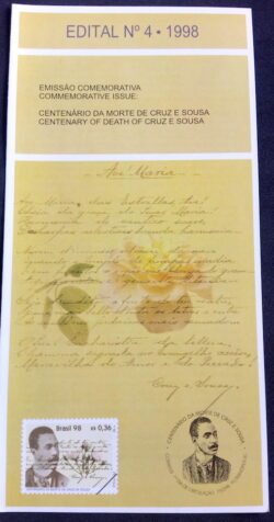 Edital 1998 04 Cruz e Sousa Literatura Sem Selo