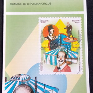 Edital 1998 07 Circo Brasileiro Sem Selo