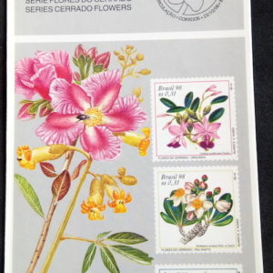Edital 1998 26 Flora Flores do Cerrado Sem Selo
