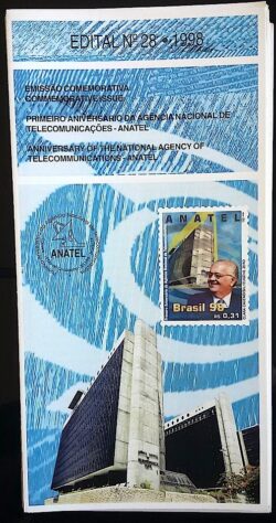 Edital 1998 28 Anatel Sérgio Motta Sem Selo