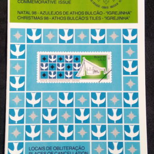Edital 1998 29 Azulejos Athos Bulcao Sem Selo