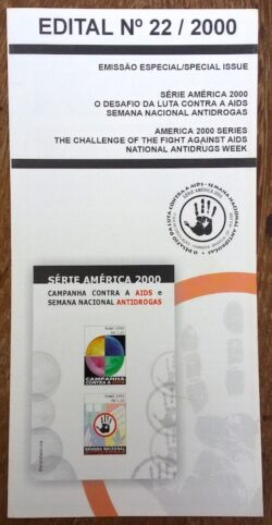 Edital 2000 22 Luta contra Aids Semana Antidrogas Sem Selo