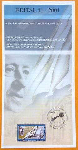Edital 2001 11 Escritor Literatura Murilo Mendes Sem Selo