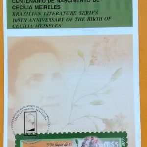 Edital 2001 33 Cecilia Meireles Escritora Literatura Sem Selo