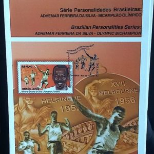 Edital 2002 24 Adhemar Ferreira da Silva Olimpiadas Sem Selo