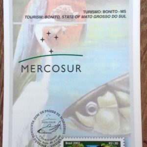 Edital 2002 27 Mercosur Turismo Bonito Peixe Sem Selo