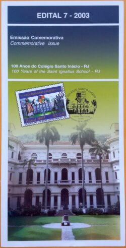 Edital 2003 07 Colegio Santo Inacio Educação Religião Sem Selo