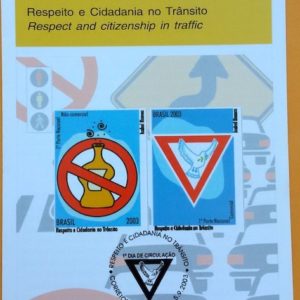 Edital 2003 16 Respeito e Cidania no Transito Carro Sem Selo