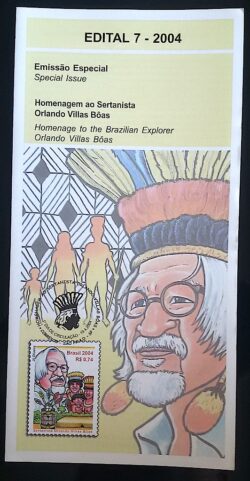 Edital 2004 07 Sertanista Villas Boas Indio Sem Selo
