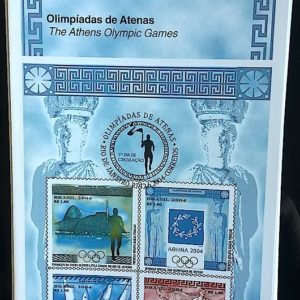 Edital 2004 11 Olimpiadas de Atenas Esporte Sem Selo