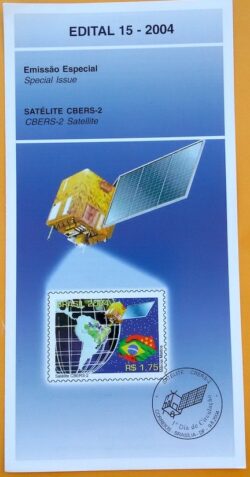Edital 2004 15 Satelite CBERS-2 Comunicação Sem Selo