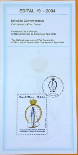 Edital 2004 19 Nossa Senhora da Conceicao Aparecidada Religião Sem Selo