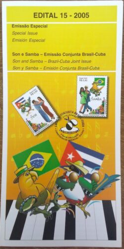 Edital 2005 15 Son e Samba Brasil Cuba Sem Selo