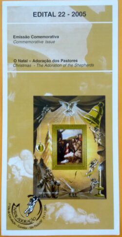 Edital 2005 22 Natal Adoracao dos Pastores Religiao Sem Selo