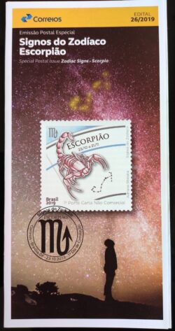 Edital 2019 26 Signos do Zodíaco Escorpião Sem Selo