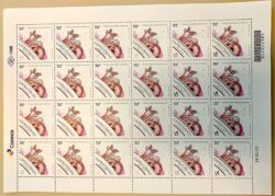 C 3879 Selo Signos do Zodiaco Capricornio 2019 Folha