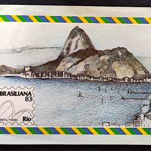 Aerograma Internacional Brasiliana 1983 ÚLTIMO