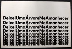 Cartão Postal 001 Poesia Concreta Eu Leitor