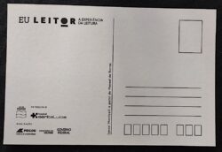 Cartão Postal 009 Poesia Concreta Eu Leitor