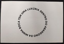Cartão Postal 003 Poesia Concreta Eu Leitor
