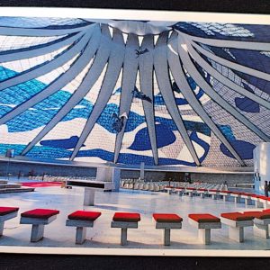 Cartão Postal 015 Brasília Catedral de Brasília