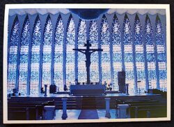 Cartão Postal 016 Brasília Catedral de Dom Bosco