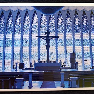 Cartão Postal 016 Brasília Catedral de Dom Bosco