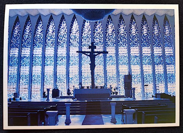 Cartão Postal 016 Brasília Catedral de Dom Bosco 1
