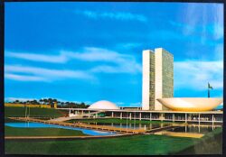 Cartão Postal 022 Congresso Nacional Brasília