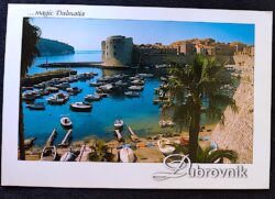 Cartão Postal 023 Croácia Dubrovnik