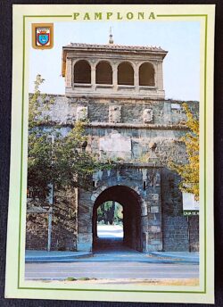 Cartão Postal 026 Espanha Pamplona La Ciudadela Navarra