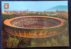 Cartão Postal 030 Espanha Pamplona Tourada Navarra