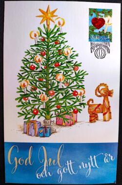 Cartão Postal 040 Finlândia Máximo Natal Aland