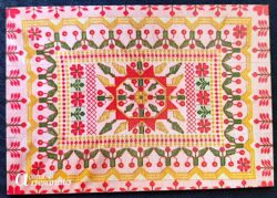 Cartão Postal 051 Portugal Açores Artesanato Colcha em Tecelagem