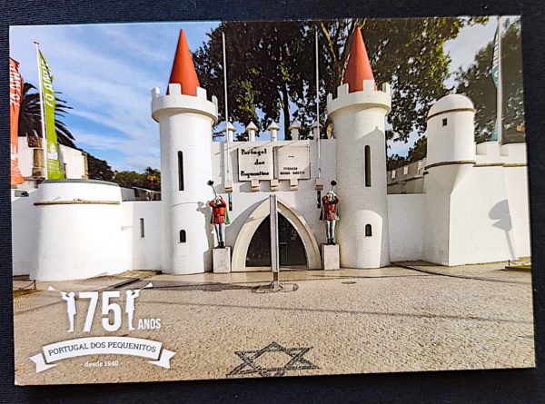 Cartão Postal 054 Portugal dos Pequenitos Castelo 1
