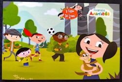 Cartão Postal 063 TV Animada O Show da Luna 2017