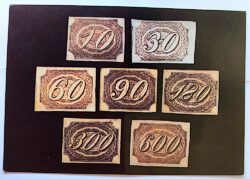 Cartão Postal Oficial dos Correios 1979 Selos Inclinados