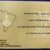 Cartão Postal Oficial dos Correios 1990 Federação Luterana Mundial 1
