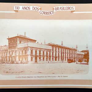 Cartão Postal Oficial dos Correios 1993 330 Anos Palácio Imperial