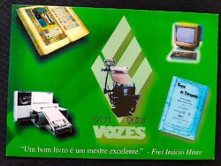 Cartão Postal Oficial dos Correios 2000 Editora Vozes